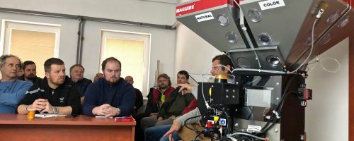 Školení na směšovacím stroji MAGUIRE pro JUTA a.s.